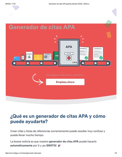 generador de citas|Generador de citas APA gratuito [Versión 2024]